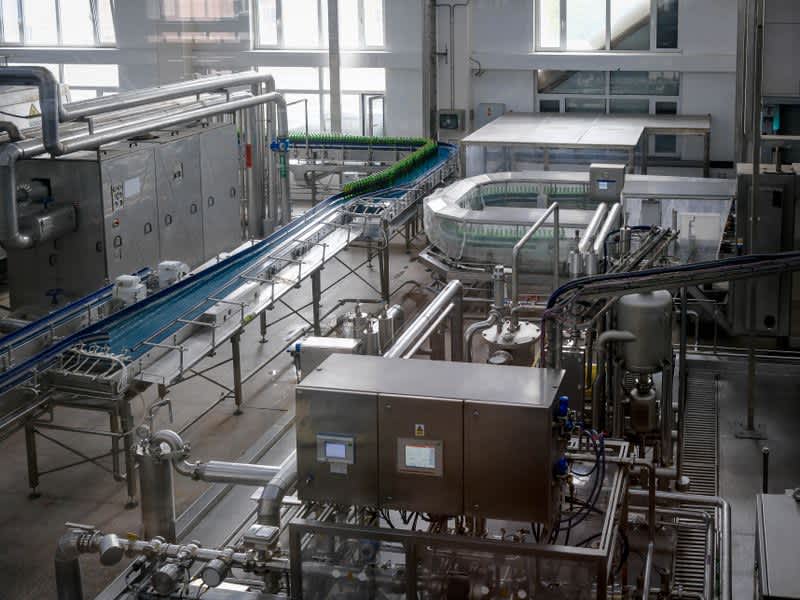 Línea de embotellado automatizada